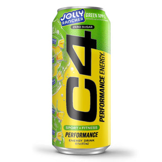 Jolly Rancher C4 Original Energy Drink Green Apple Flavor