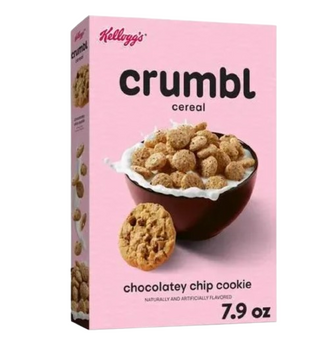 Kellogg's Cereal Crumbl Chocolatey Chip Cookie Cereal