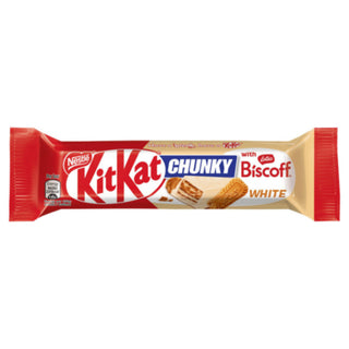 KitKat Chunky Lotus Biscoff White Chocolate Bar (UK)