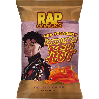 RAP SNACKS : NBA YoungBoy Louisiana Red Hot Potato Chips
