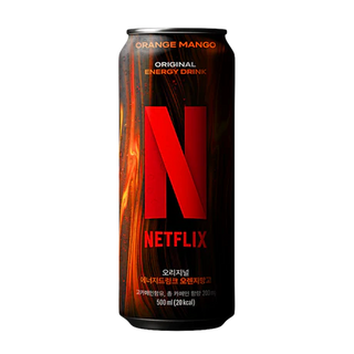 Netflix Orange Mango Energy Drink (Korea)