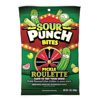 Sour Punch Bites Pickle Roulette