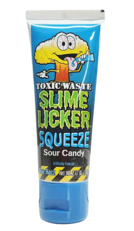 Slime Licker Squeeze Sour Candy Tube