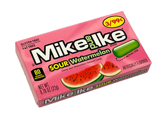 Mike and Ike Sour Watermelon Chewy Sour Candy (USA)