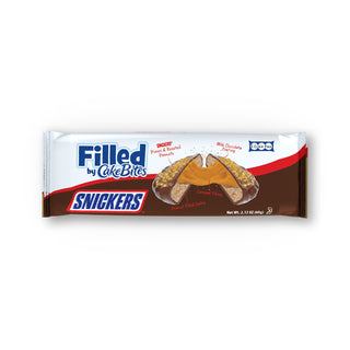 Filled by CakeBites Snickers Cookies